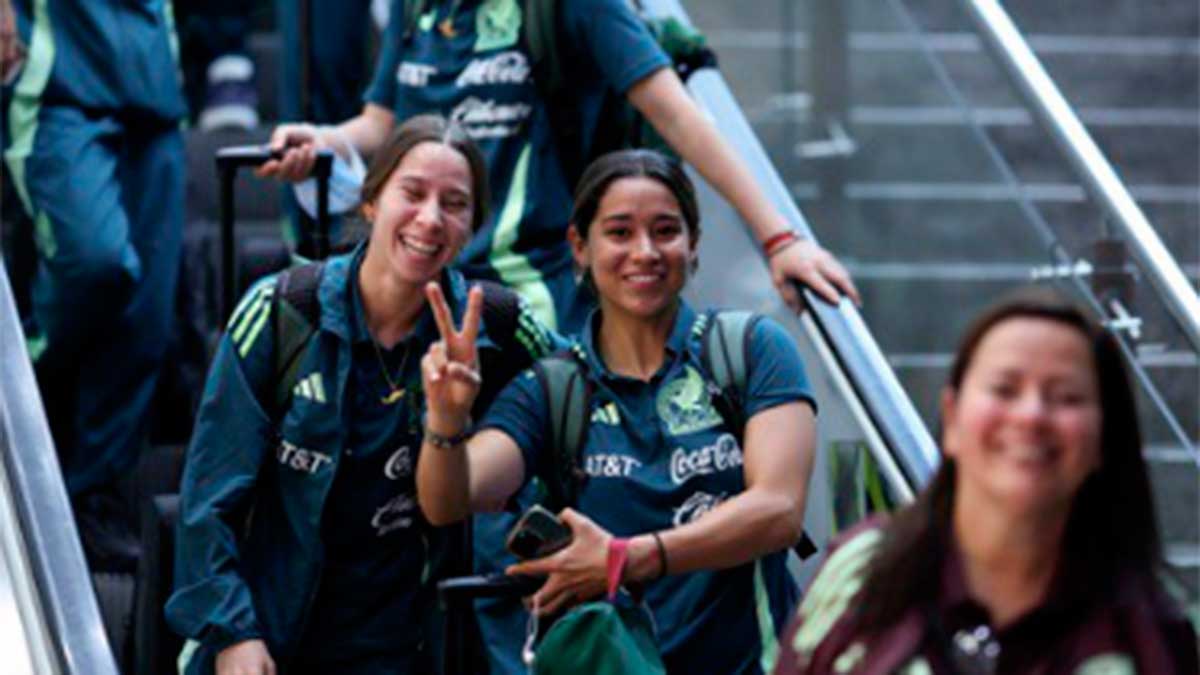 Tri Femenil Sub-20 ya está en Colombia, sede de la Copa del Mundo 2024